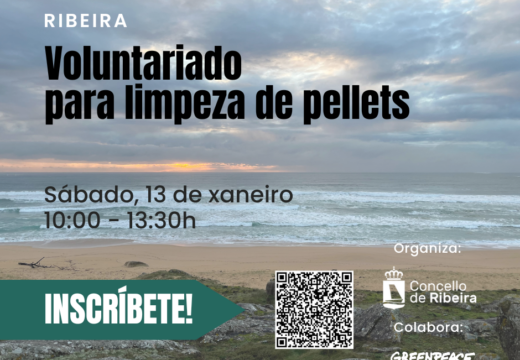 O Concello de Ribeira convoca limpeza voluntaria de praias e demanda recursos á Xunta